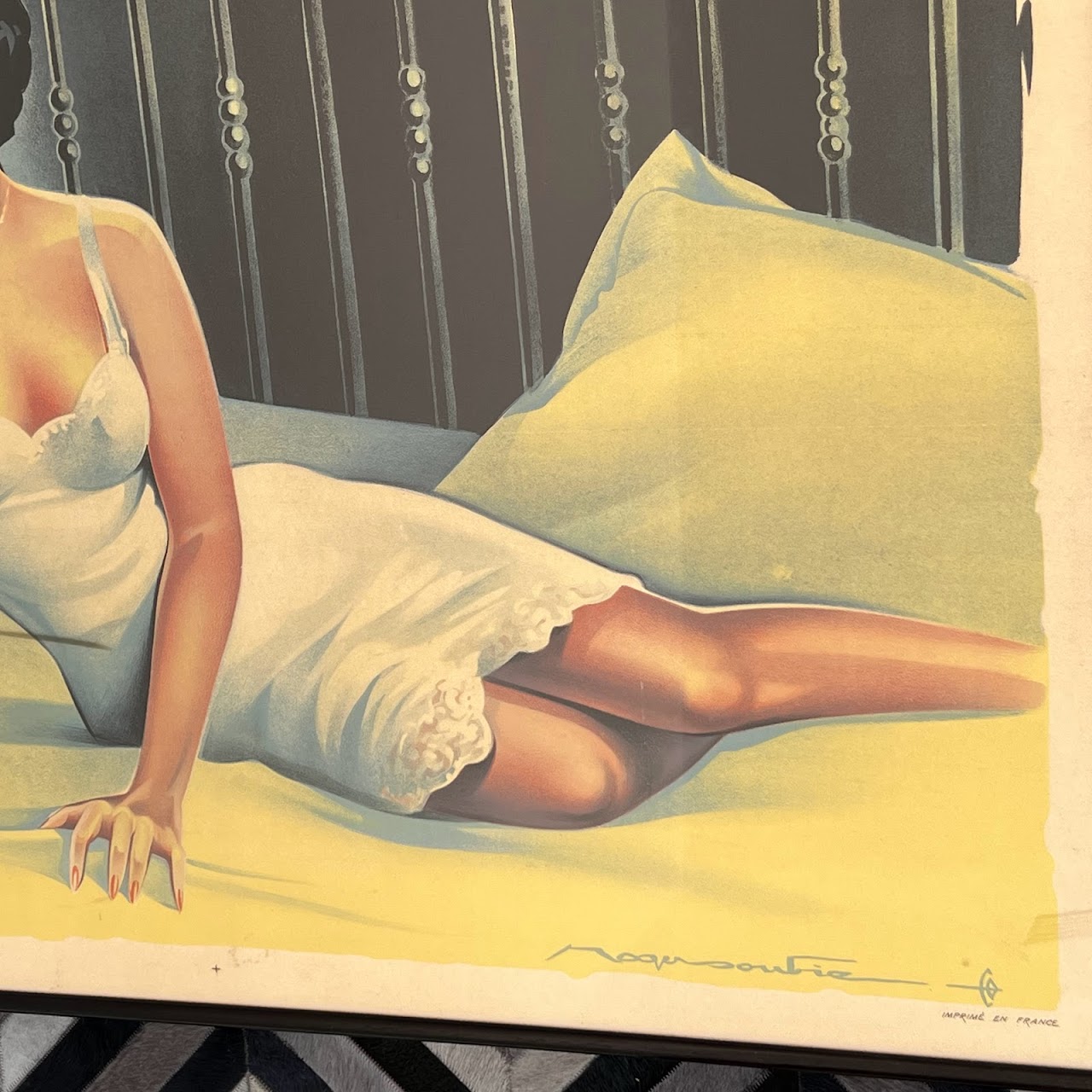 'Cat on a Hot Tin Roof' Original French Lithograph Movie Poster