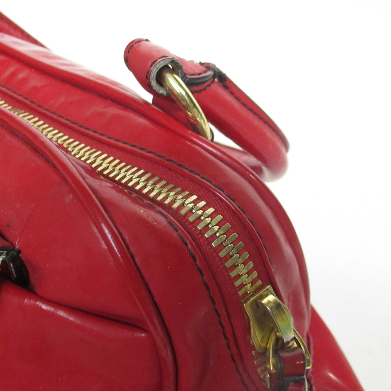 Valentino Red Leather Handbag