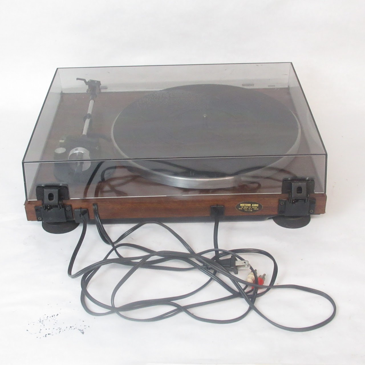 Mitsubishi DA-R15 Vintage Stereo Receiver with DP-6 Turntable