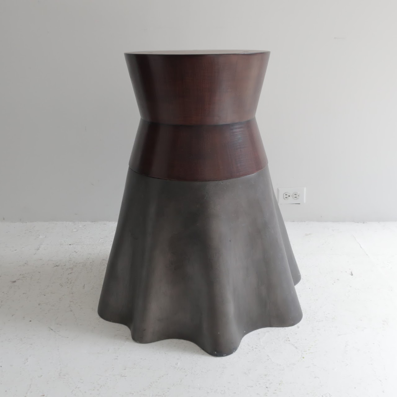 Sculptural Pedestal Dining Table