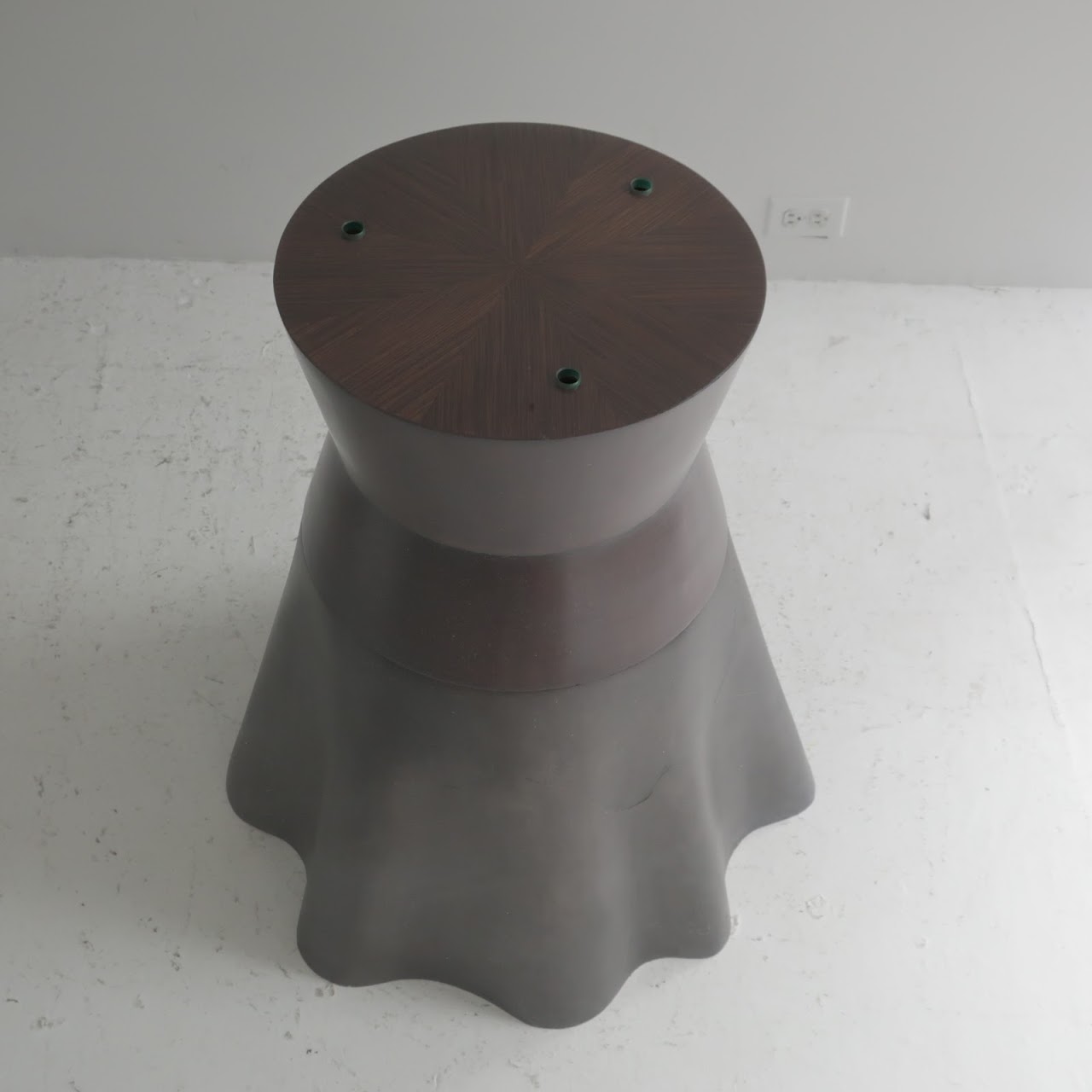 Sculptural Pedestal Dining Table