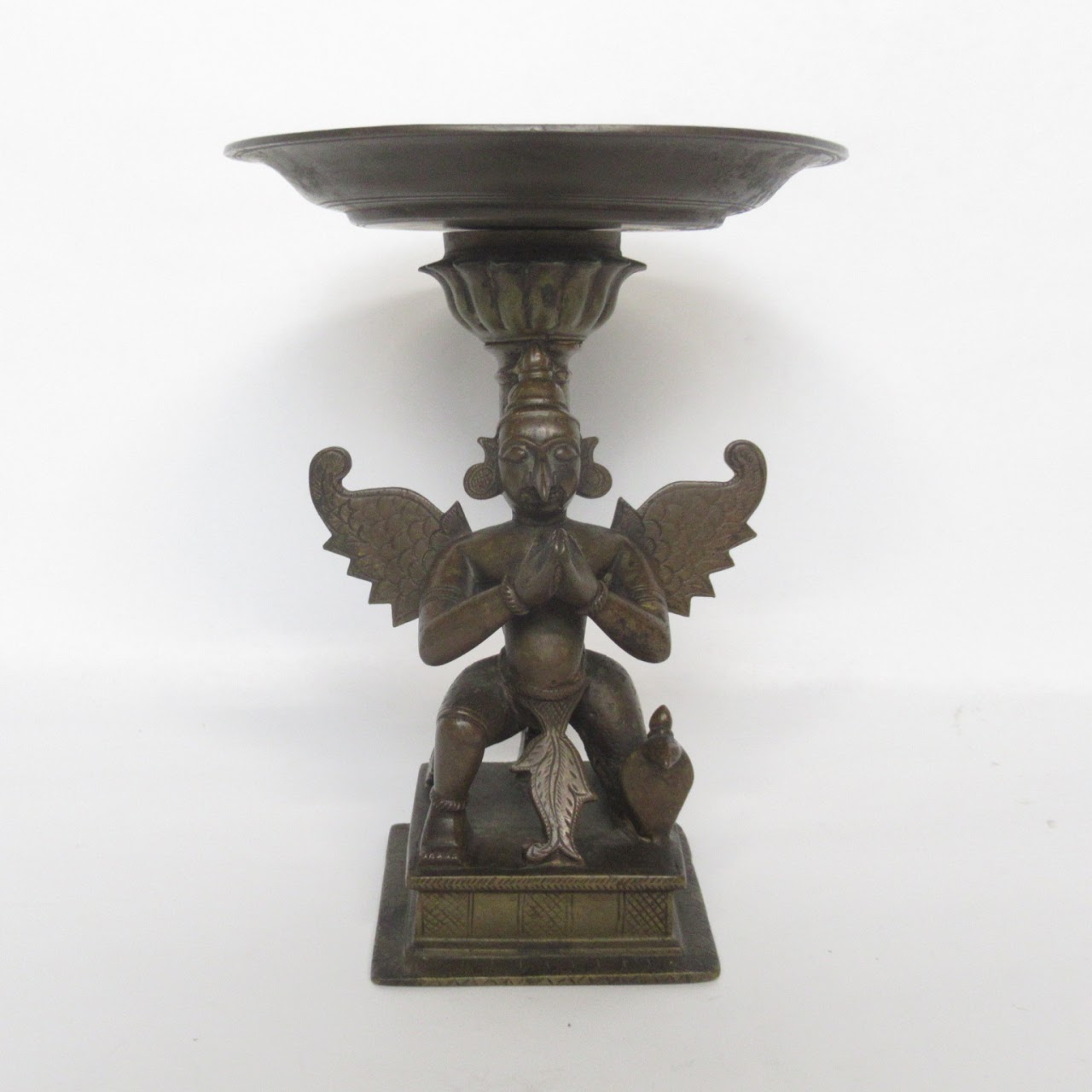 Garuda Brass Deepa Lamp Stand