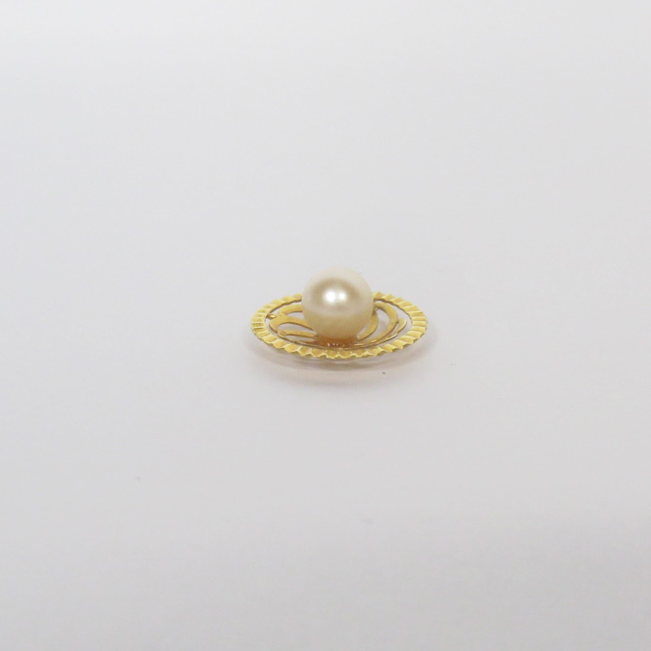 14K Gold & Pearl Pendant