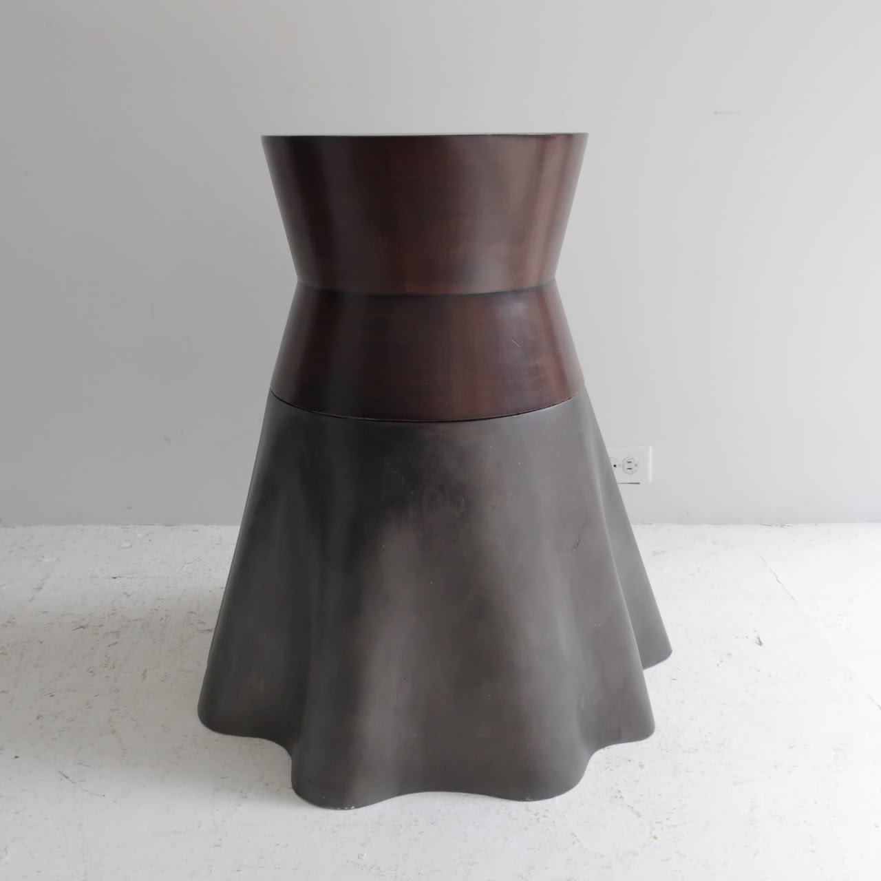 Sculptural Pedestal Dining Table