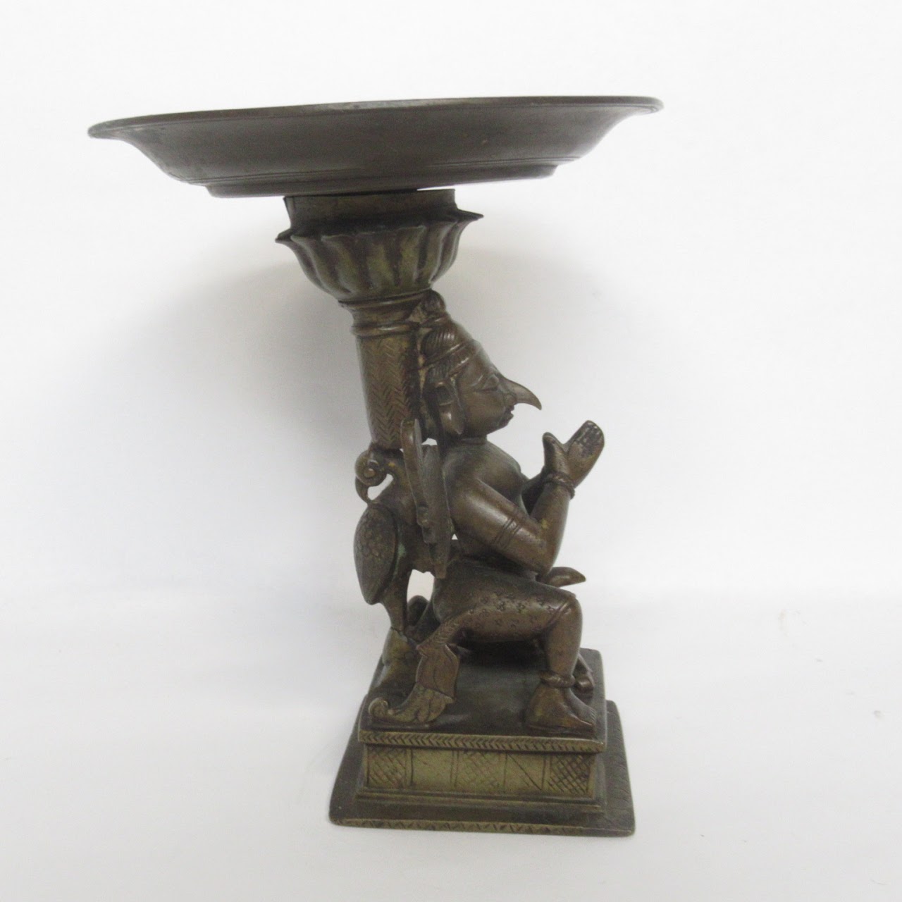 Garuda Brass Deepa Lamp Stand