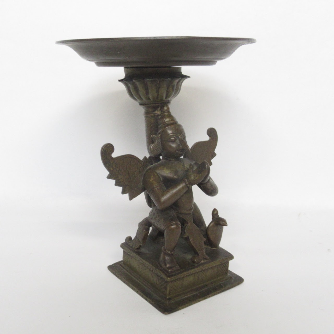 Garuda Brass Deepa Lamp Stand