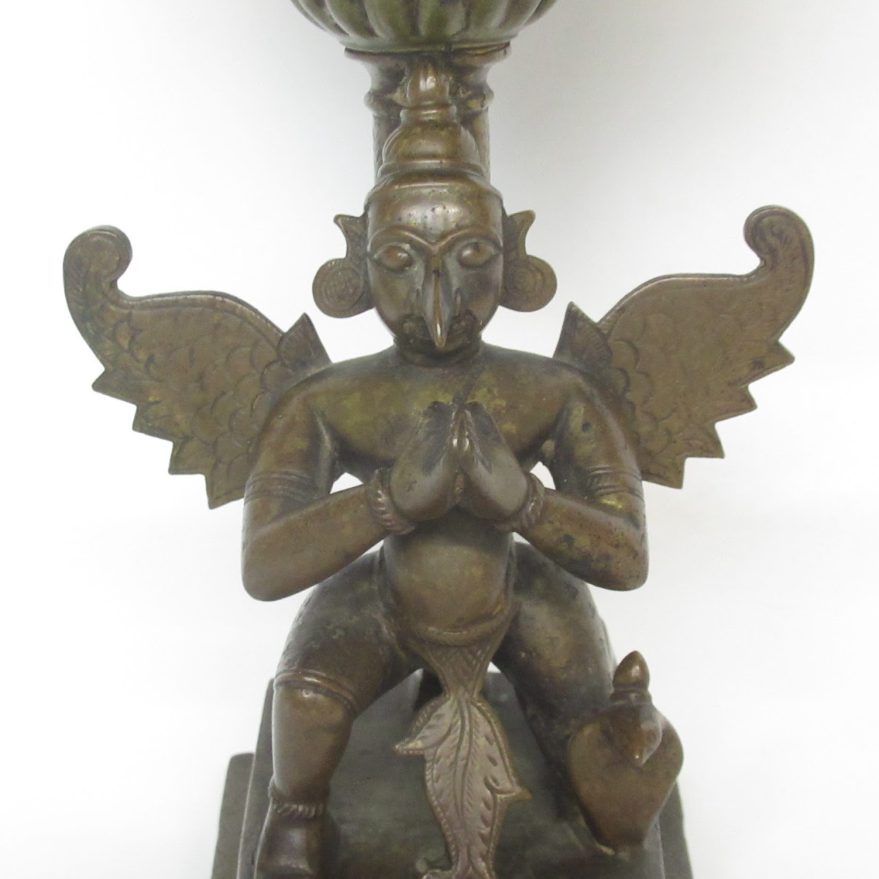 Garuda Brass Deepa Lamp Stand