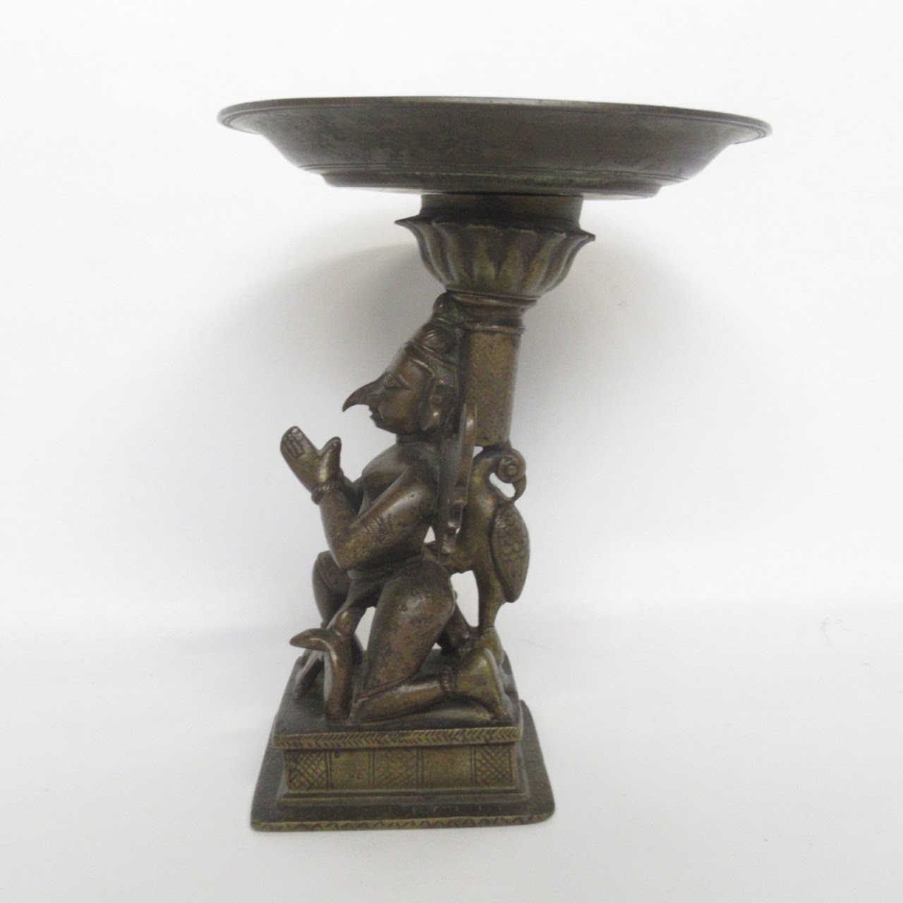 Garuda Brass Deepa Lamp Stand