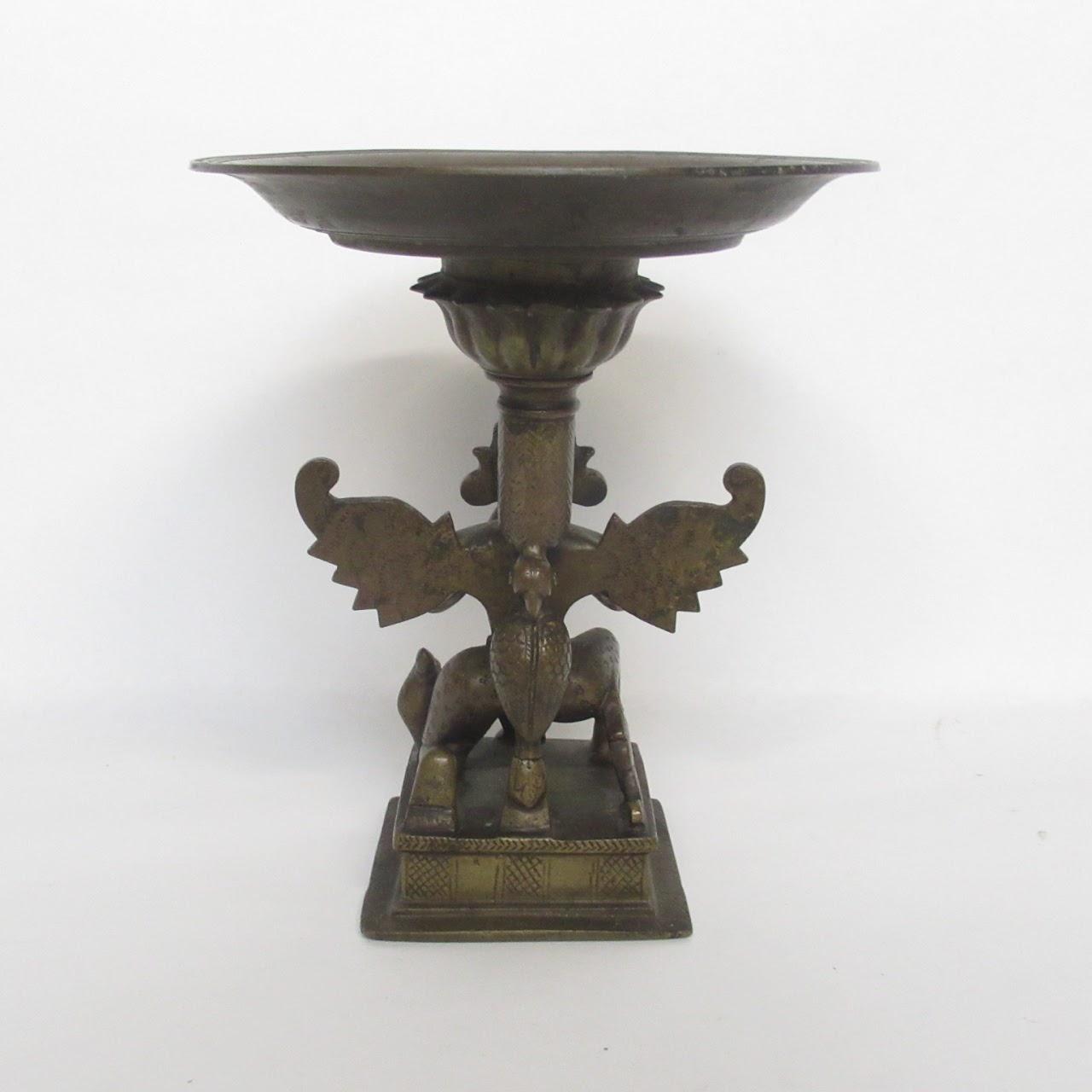 Garuda Brass Deepa Lamp Stand