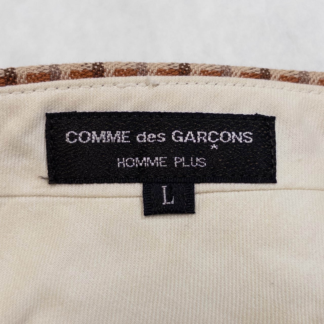 Comme des Garçons Homme Houndstooth Trousers