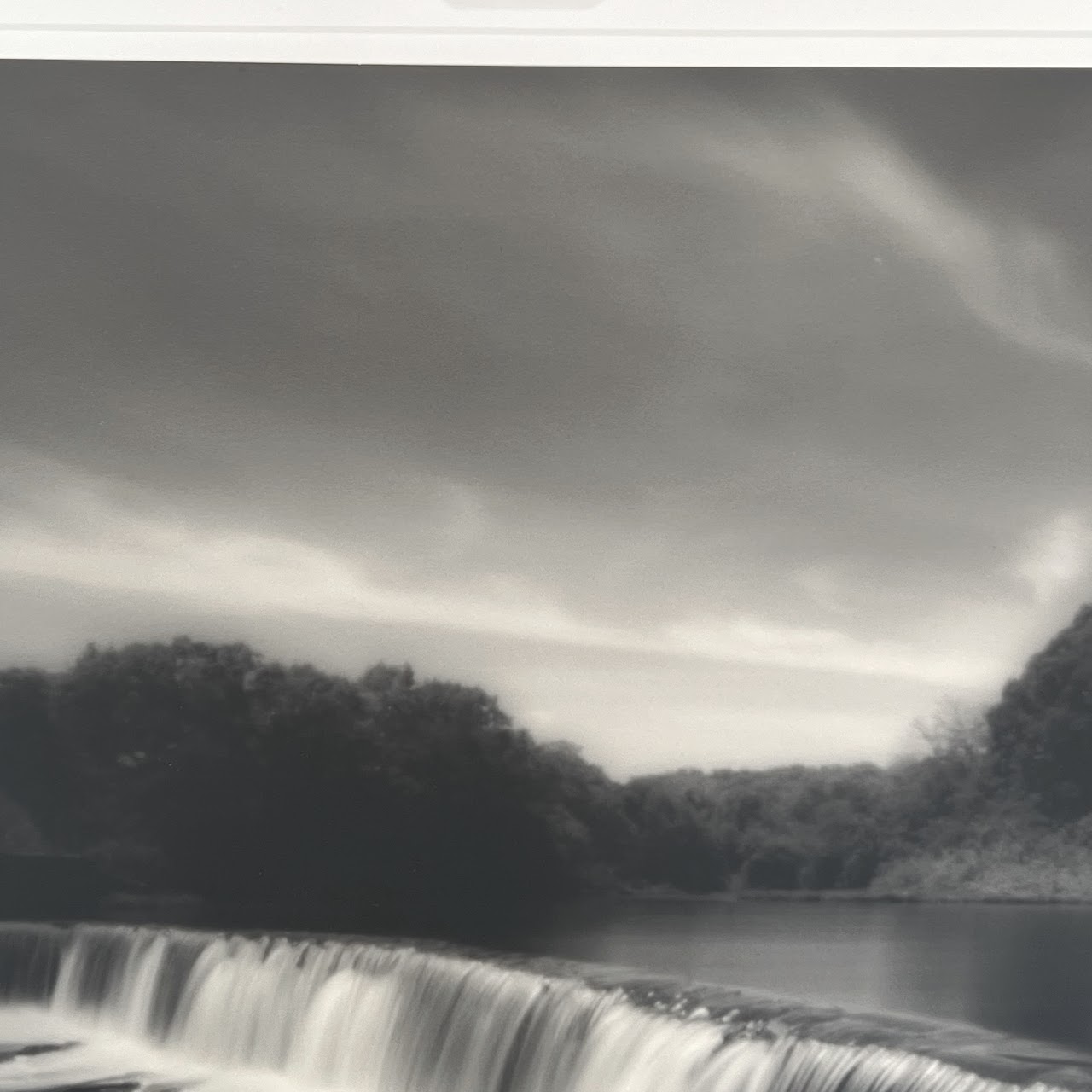 Tom Baril 'Millville, MA' Signed Silver Gelatin Landscape Photograph