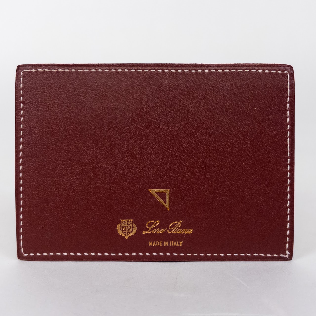 Loro Piana Leather Card Case