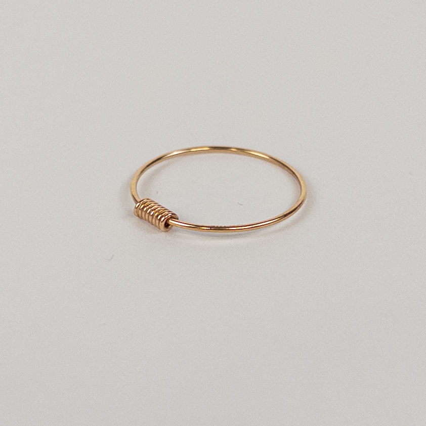 14K Gold Dainty Endless Hoop Earrings