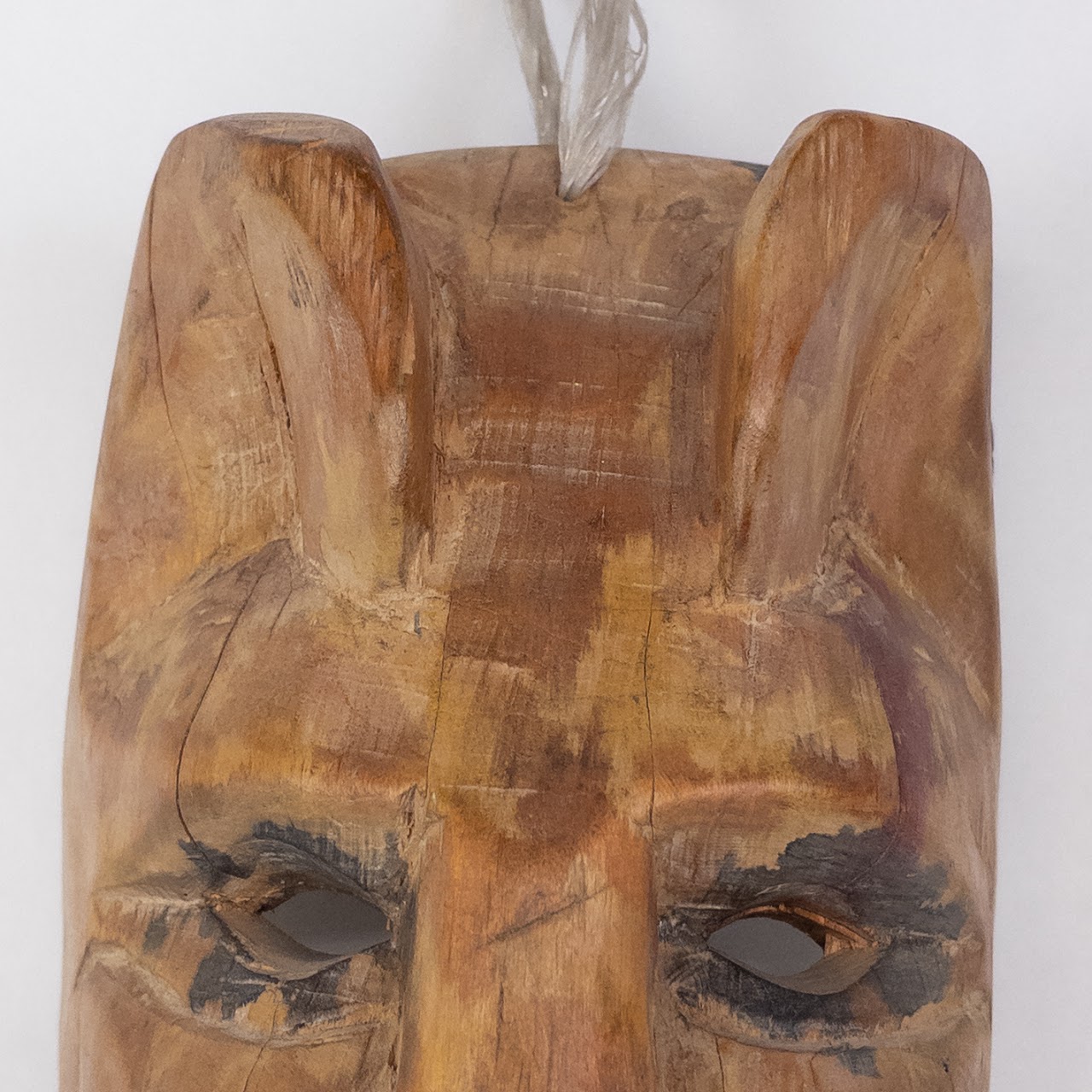 Wooden Folk Art Horse Mask