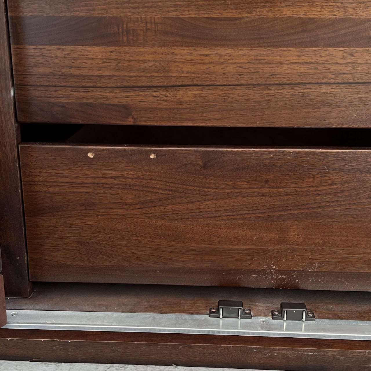 John Stuart Mid-Century Modern Walnut Eleven-Drawer Dresser