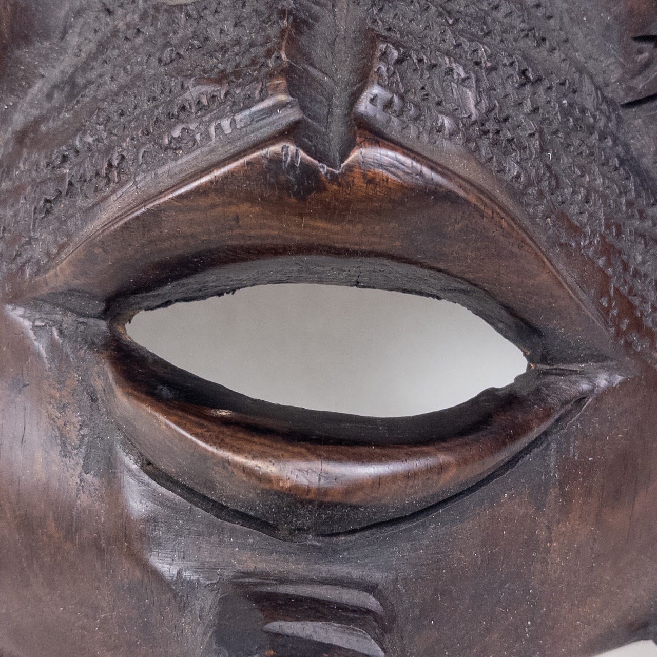 Kenyan Ebony Wood Masai Mask