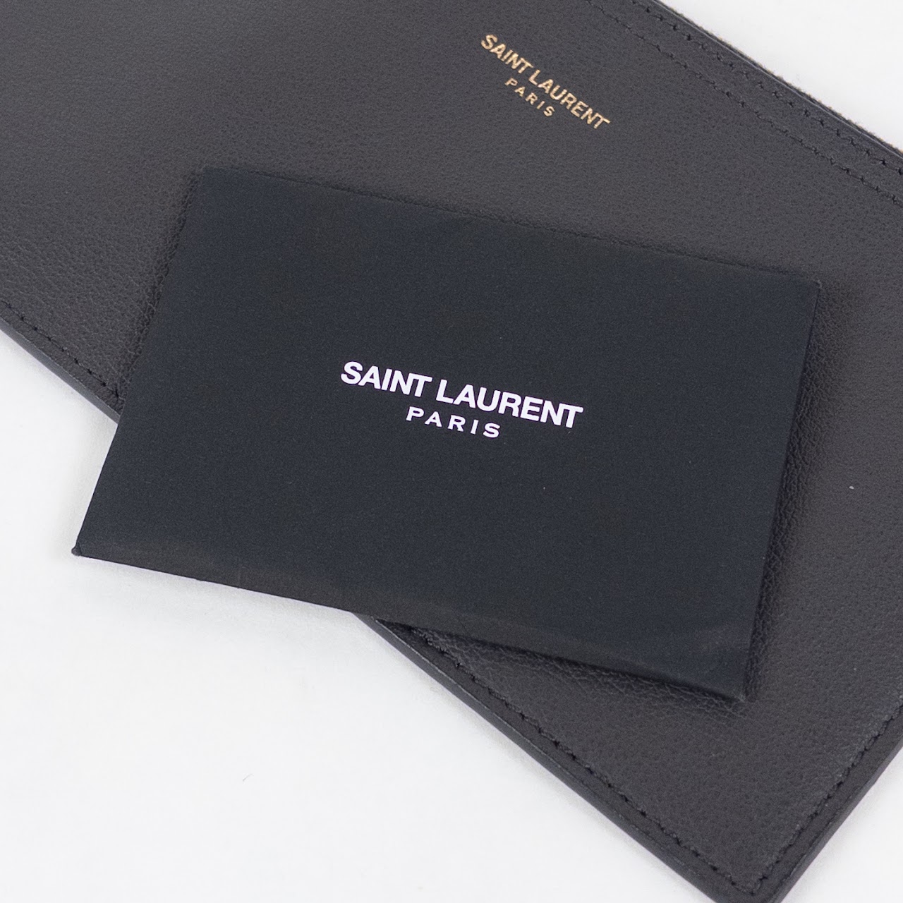 Saint Laurent Leather Accessory Pouch