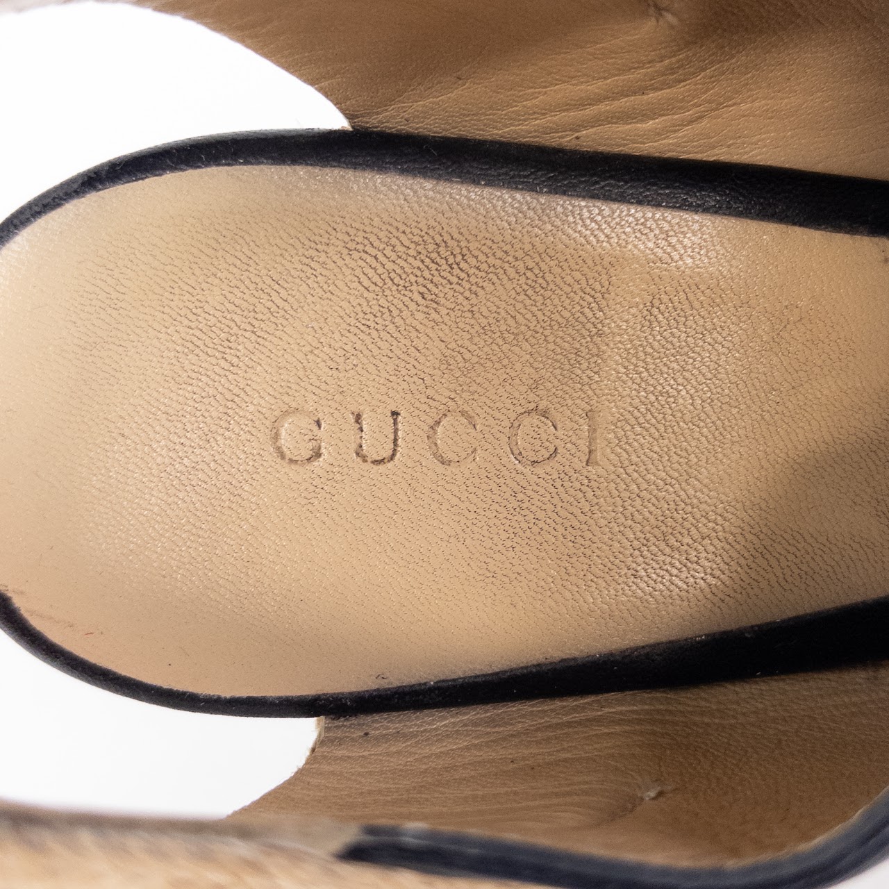 Gucci Tiffany Platform Wedge Espadrilles