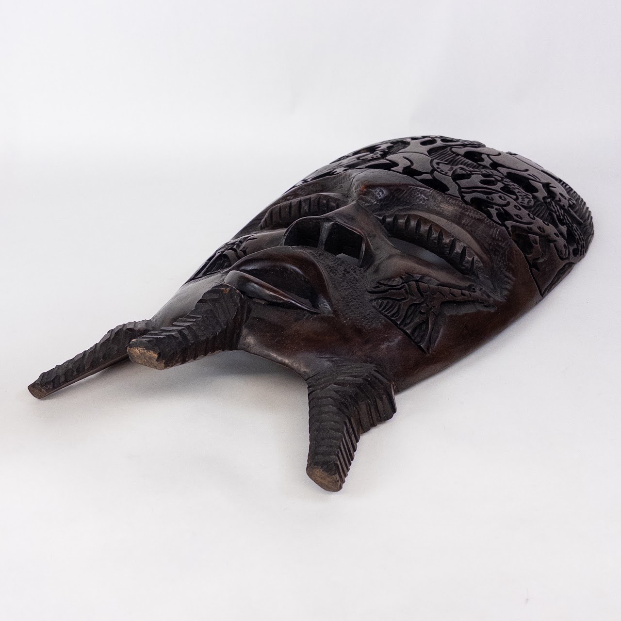 Kenyan Ebony Wood Masai Mask