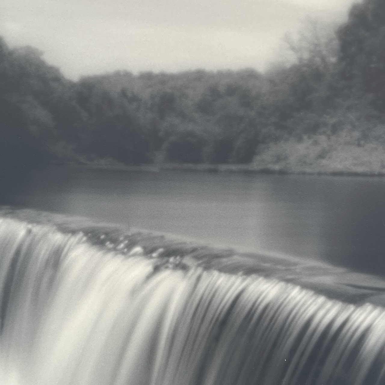 Tom Baril 'Millville, MA' Signed Silver Gelatin Landscape Photograph