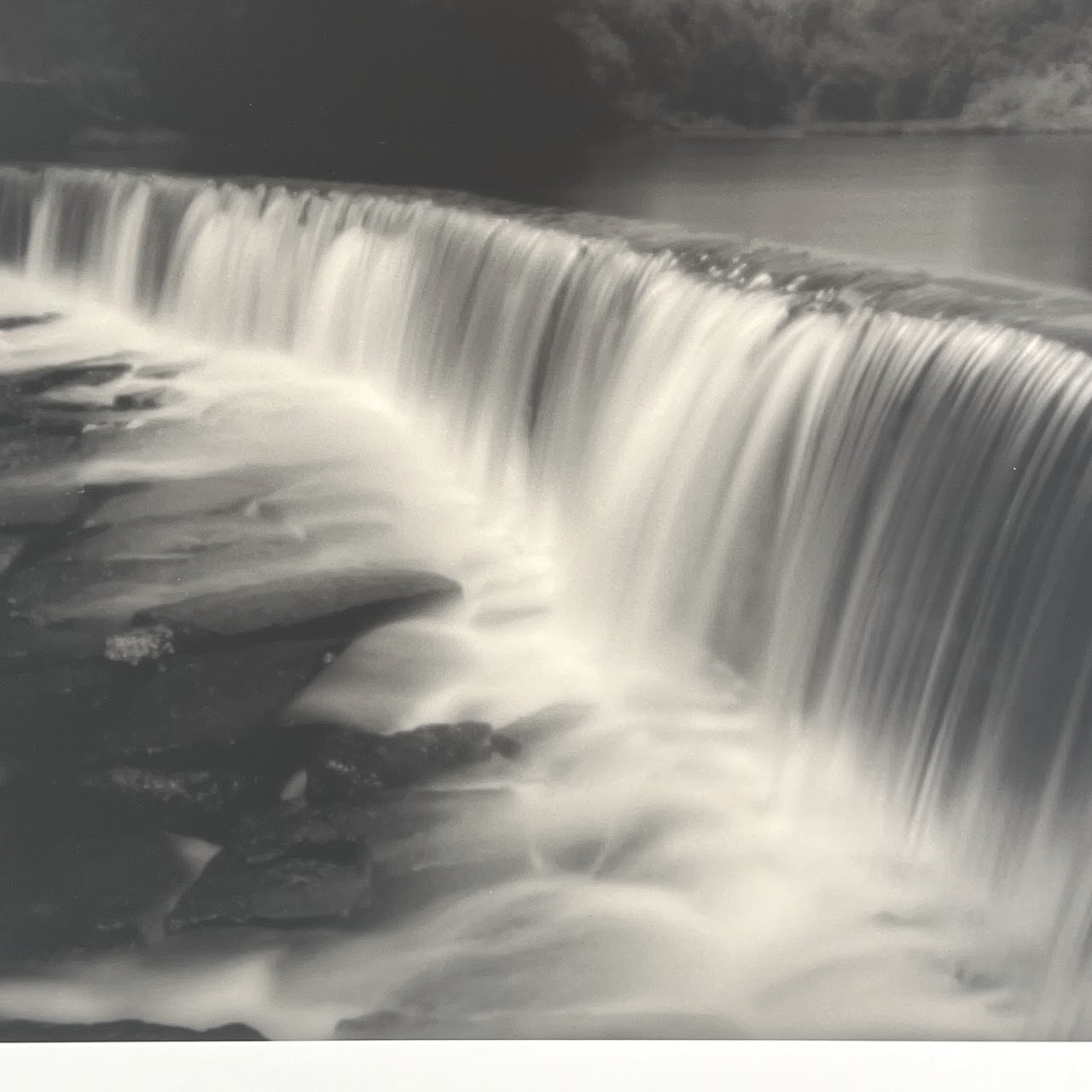 Tom Baril 'Millville, MA' Signed Silver Gelatin Landscape Photograph