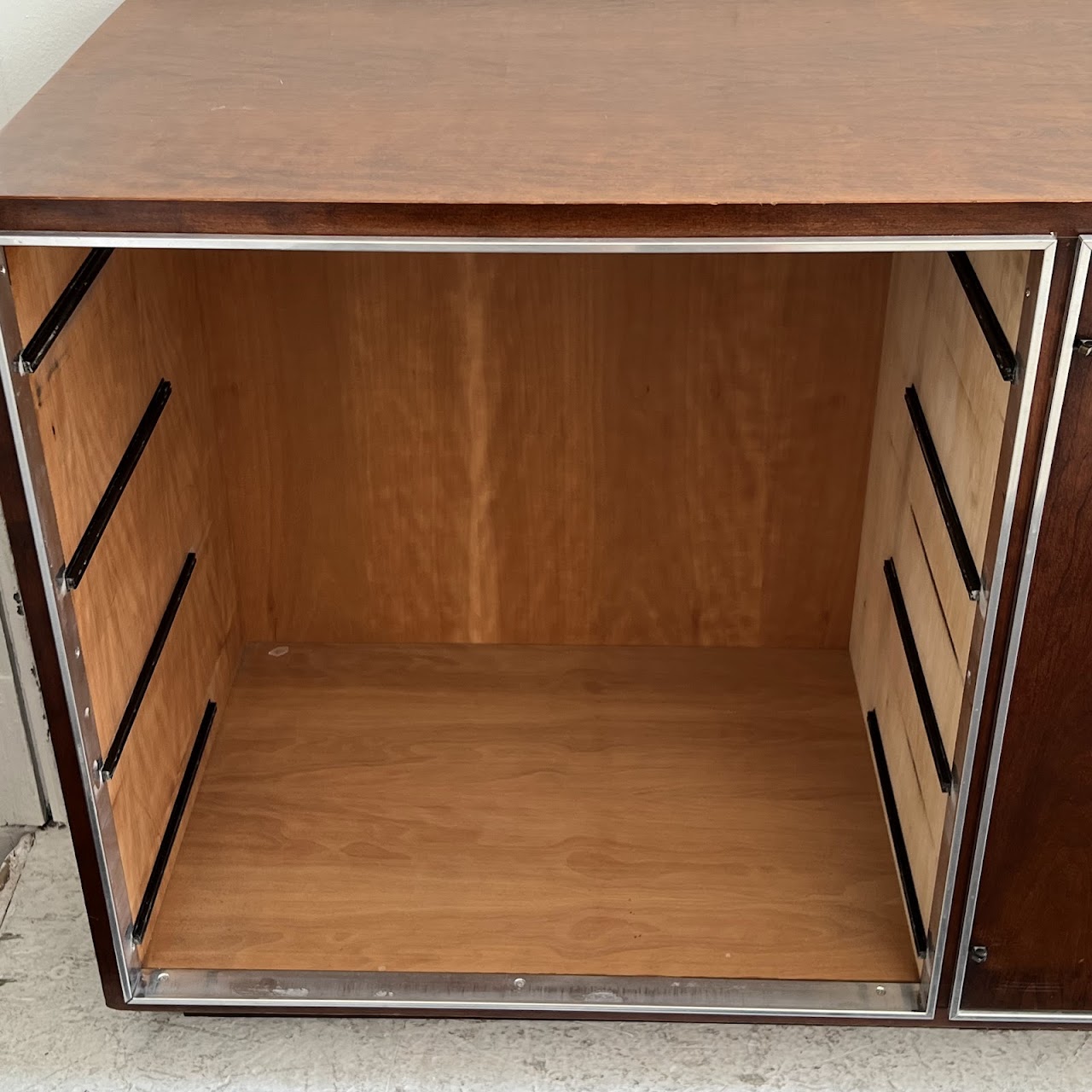 John Stuart Mid-Century Modern Walnut Eleven-Drawer Dresser