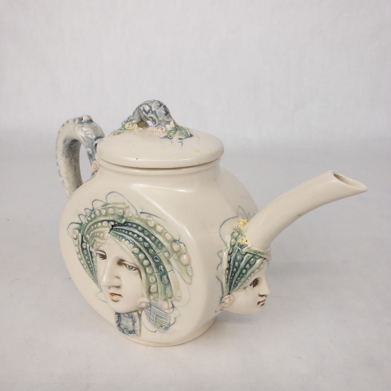 David Keyes for Tacoma Pottery Signed Tea Pot