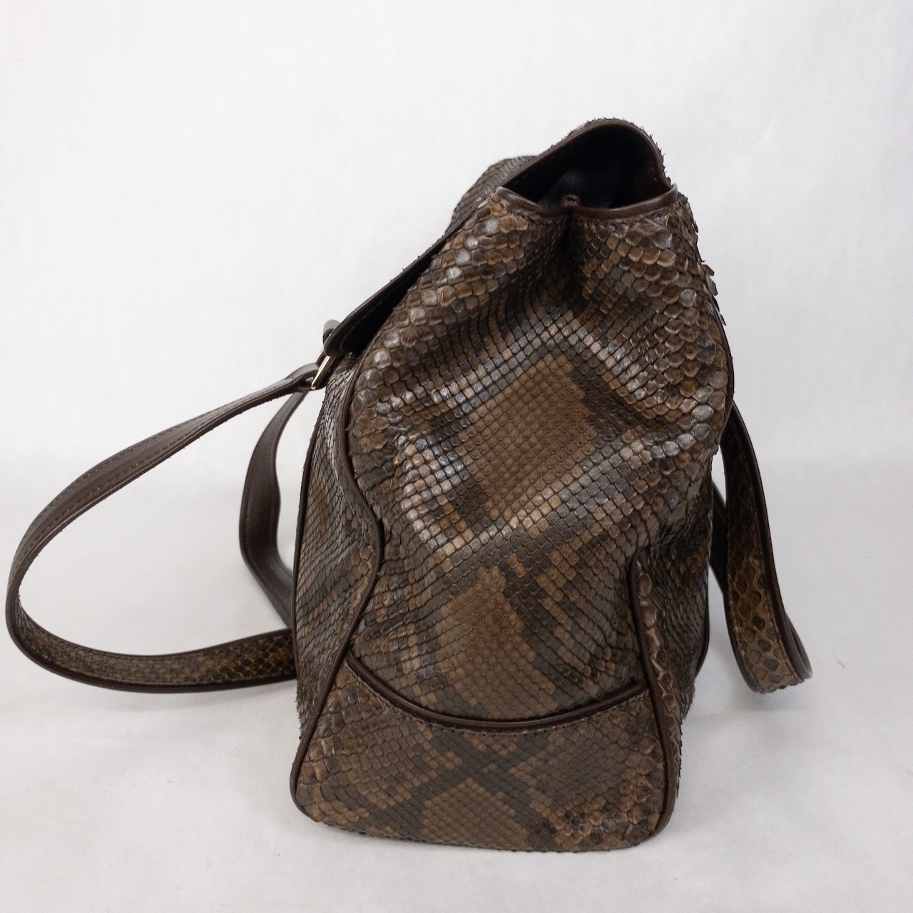 Lambertson Truex Snakeskin Handbag