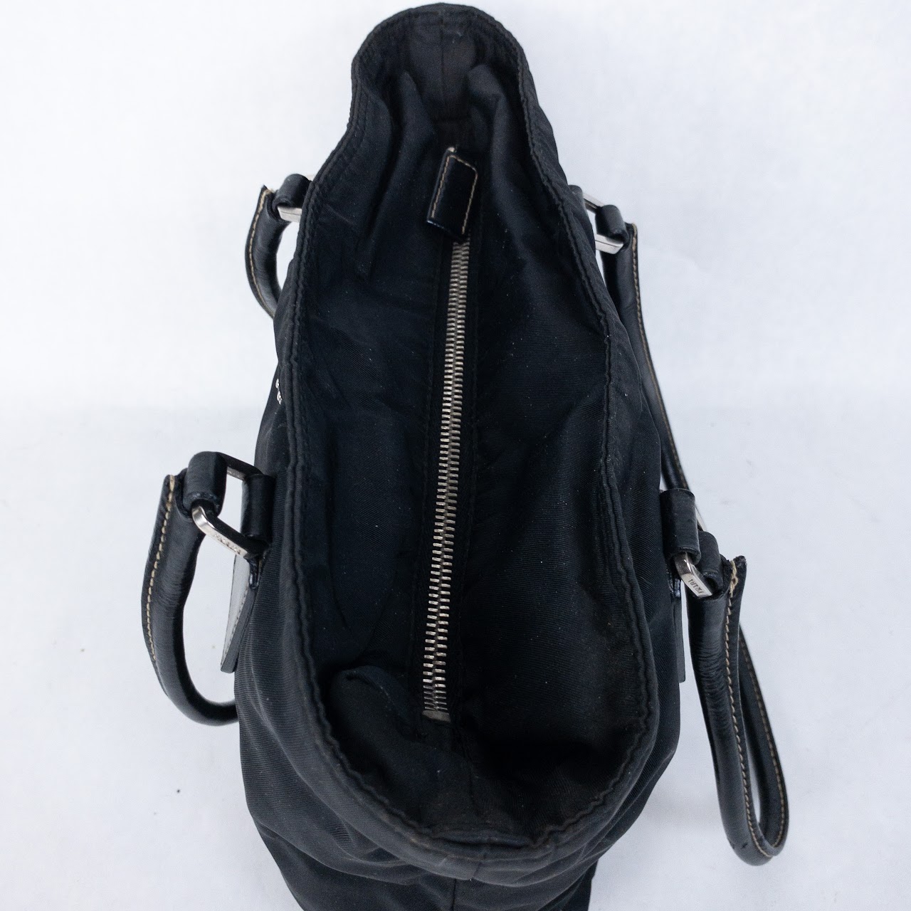 Prada Black Nylon Handbag