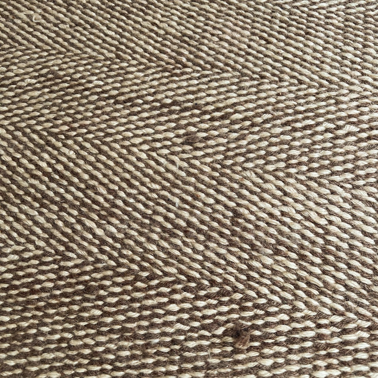 Wool Herringbone Area Rug