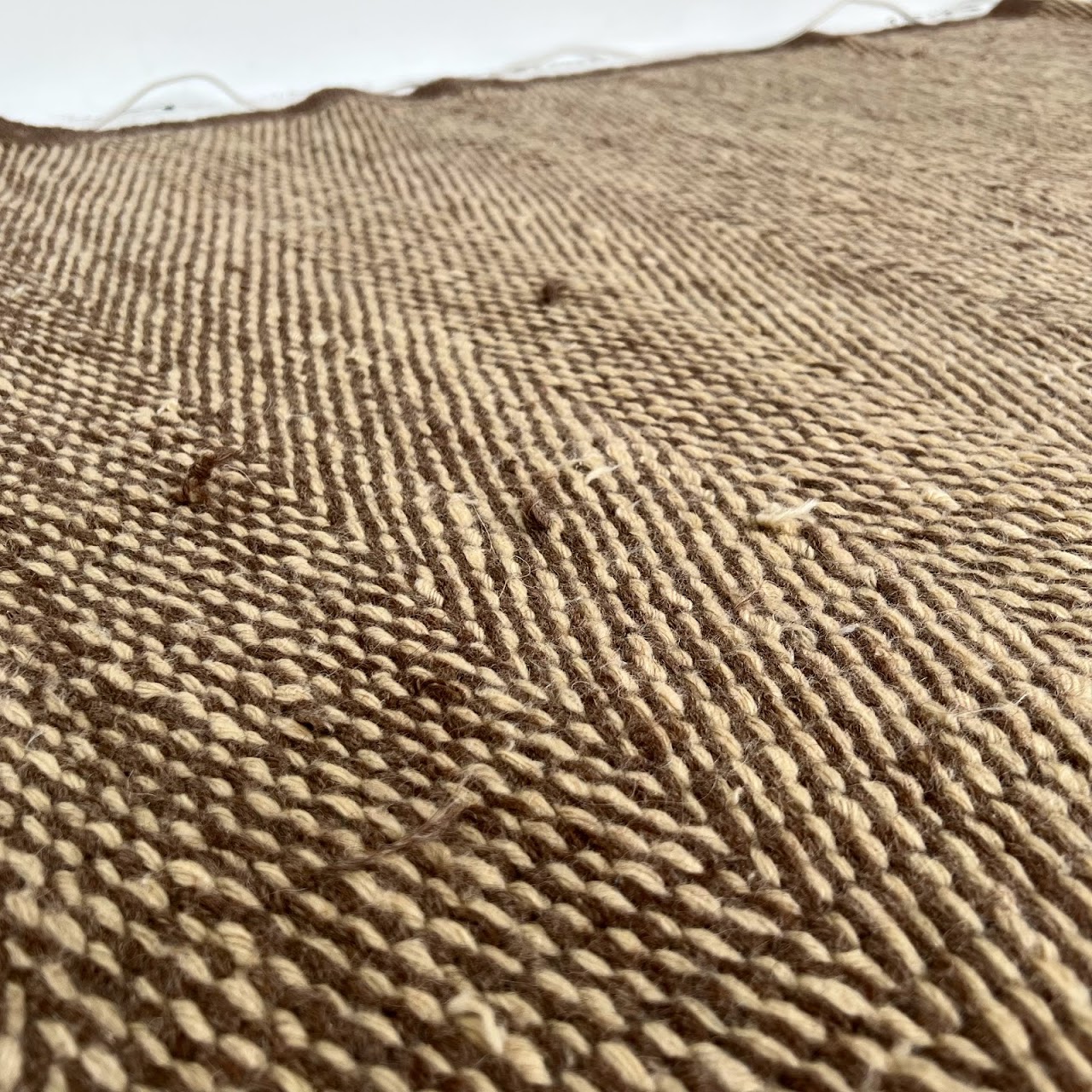 Wool Herringbone Area Rug