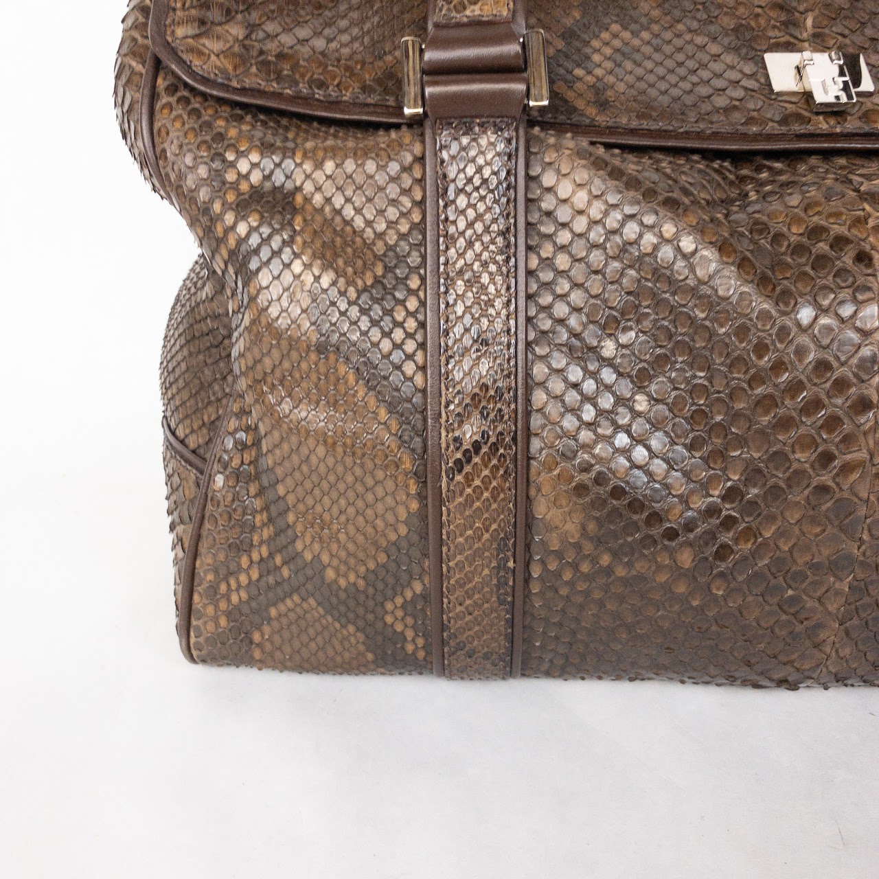 Lambertson Truex Snakeskin Handbag