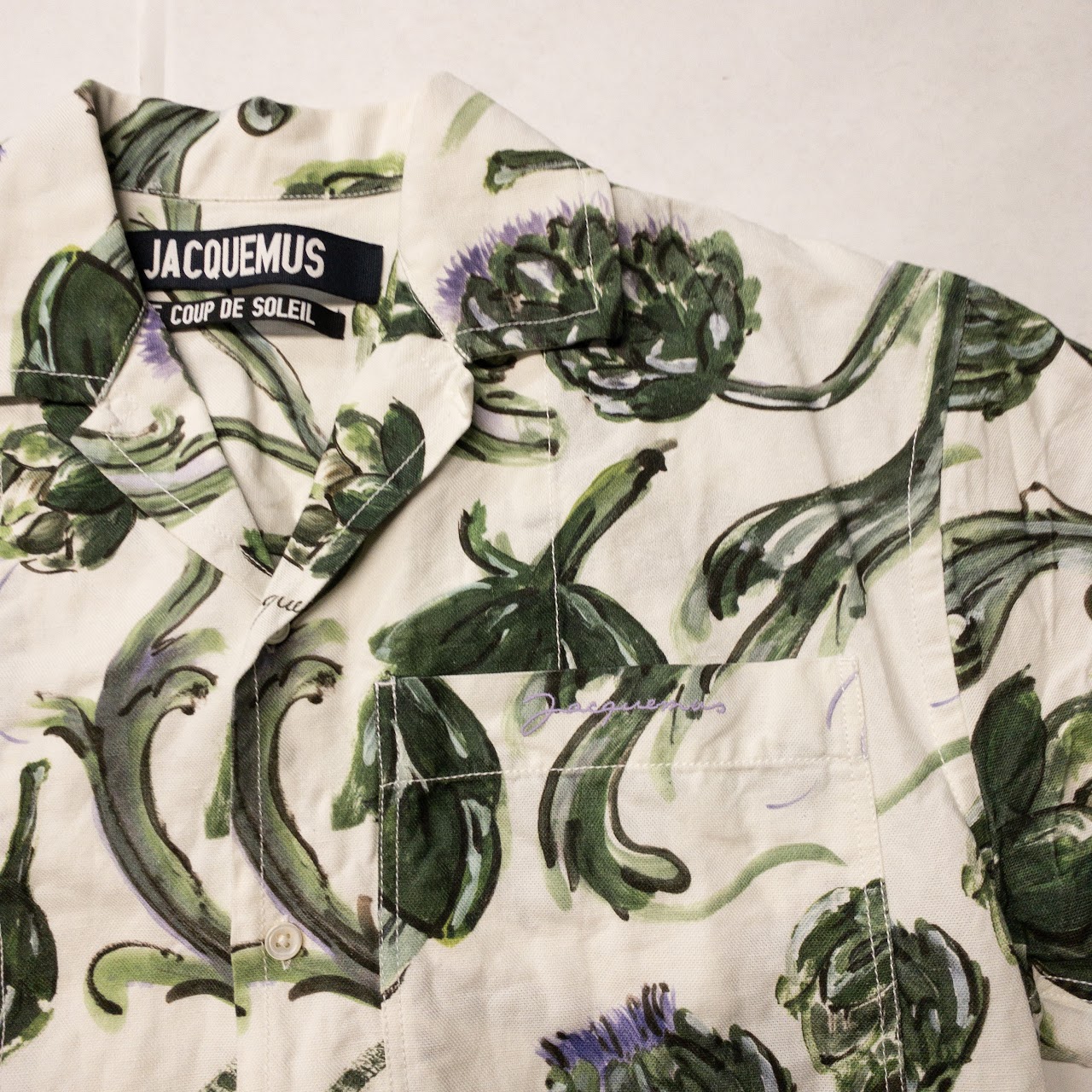 Jacquemus Le Coup De  Artichoke Shirt