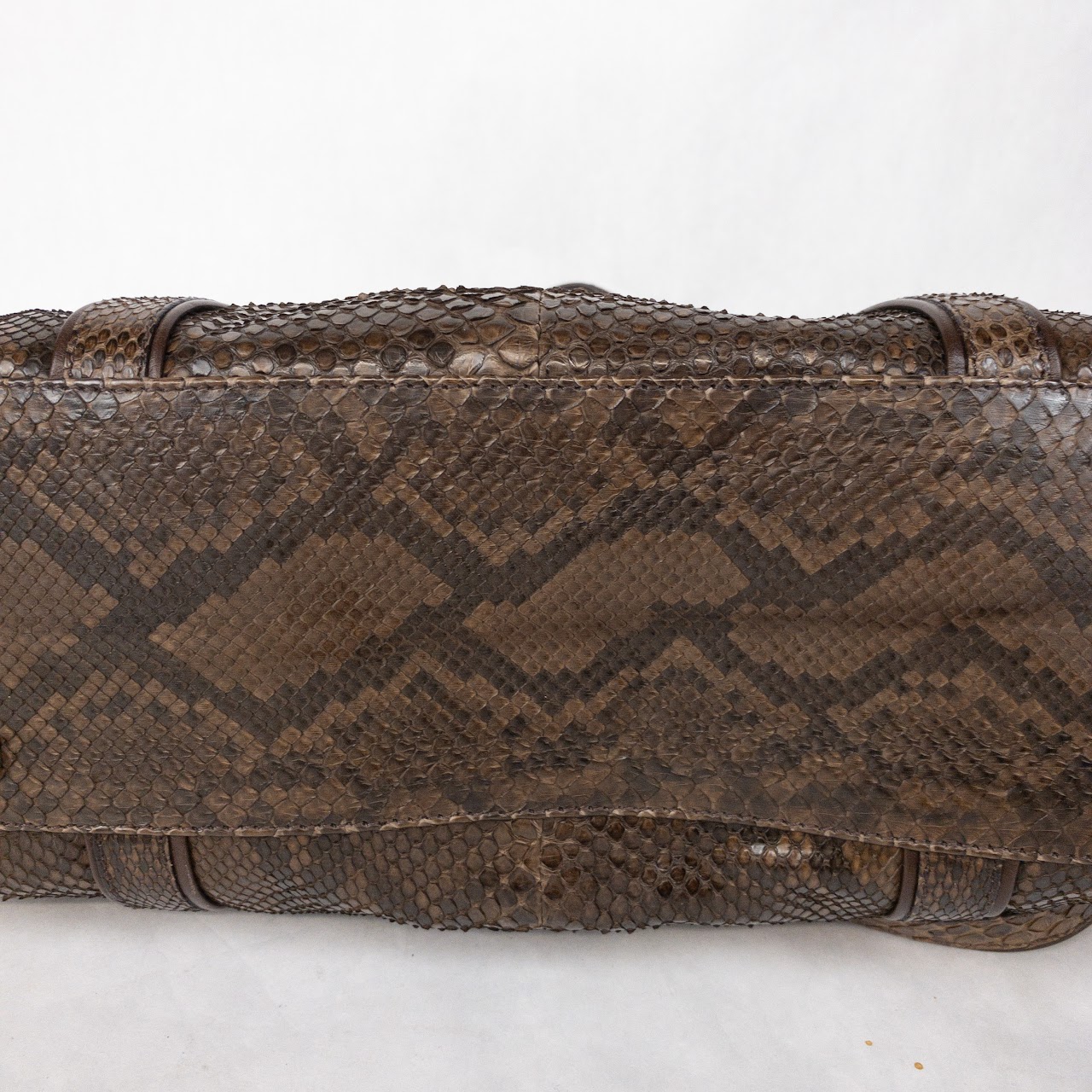 Lambertson Truex Snakeskin Handbag