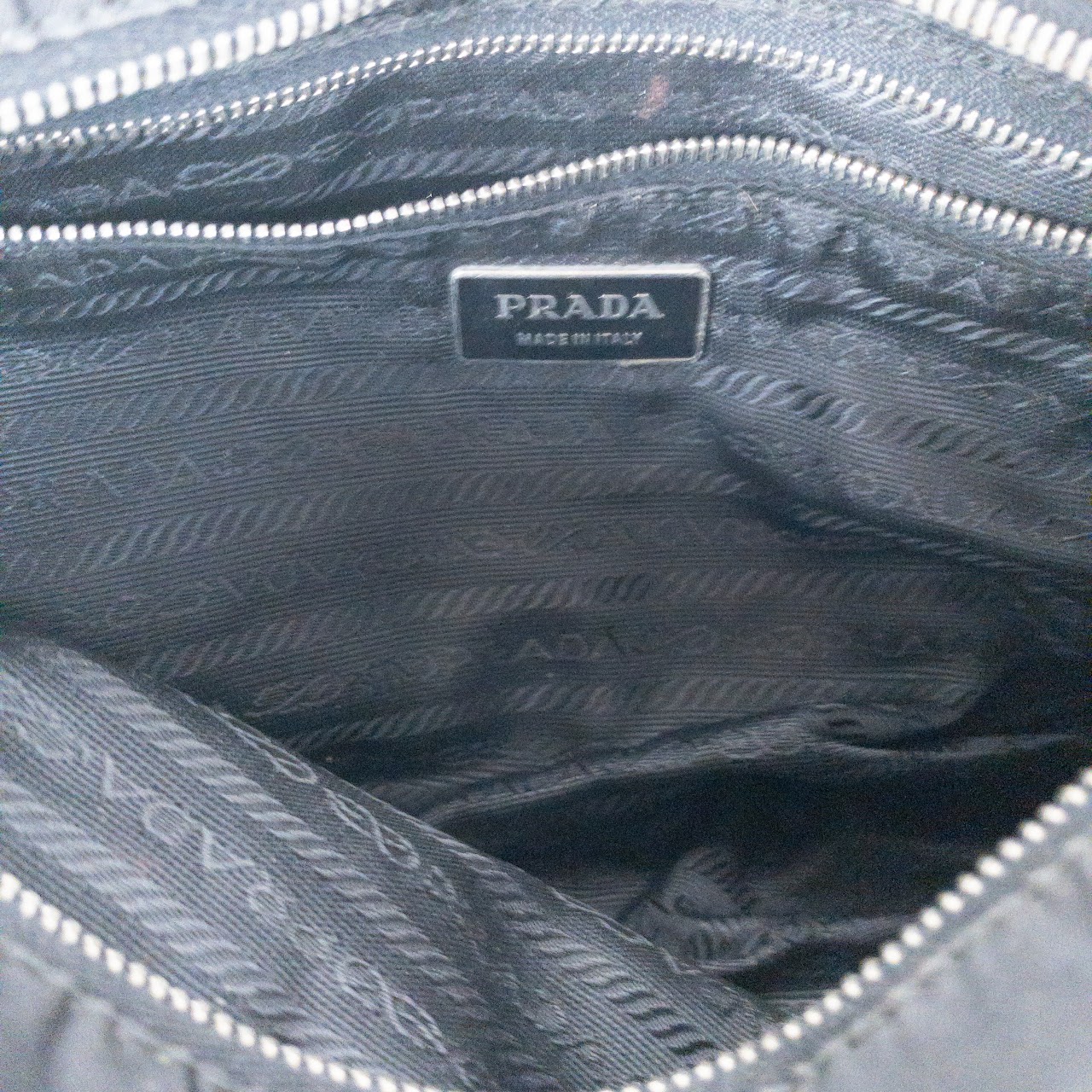 Prada Black Nylon Handbag