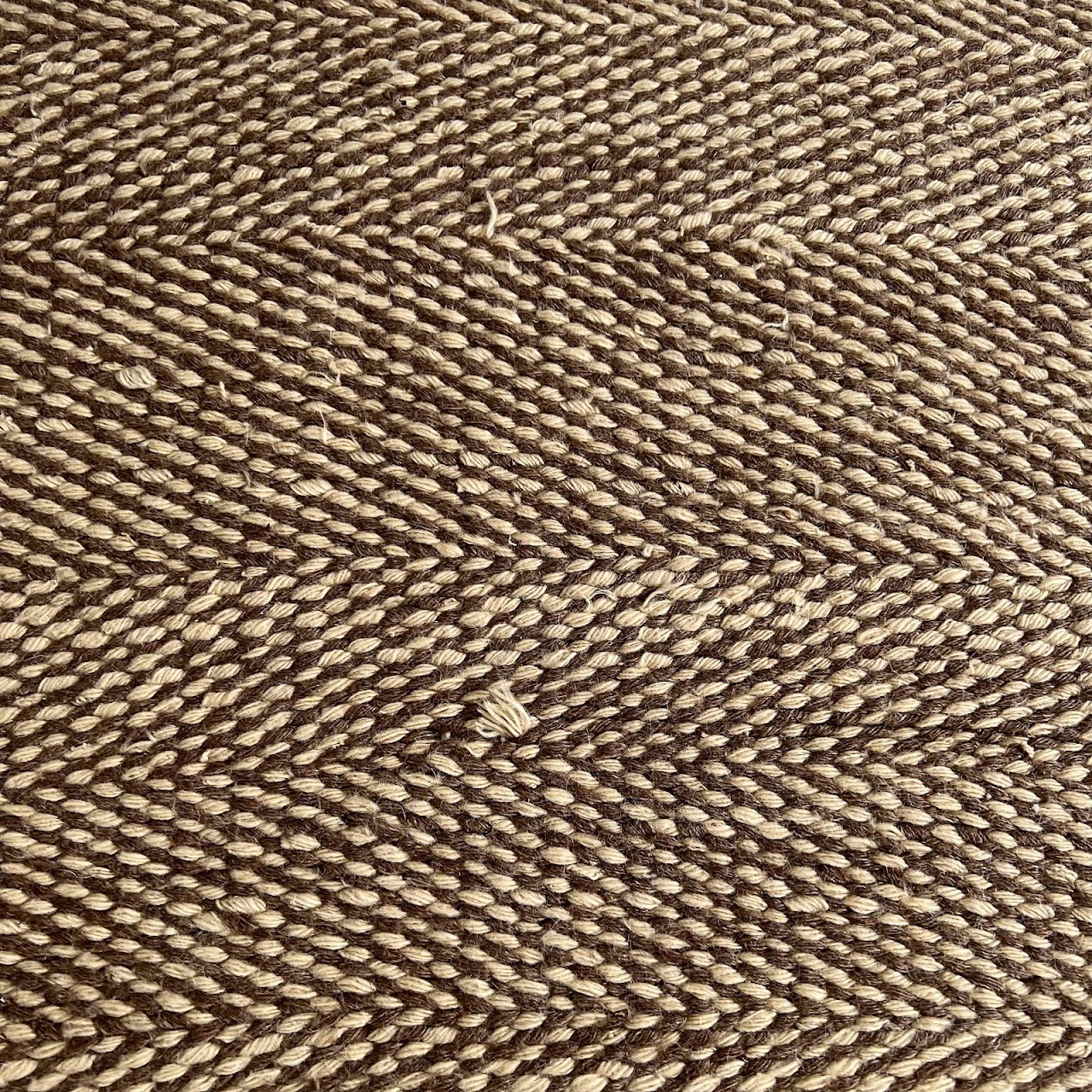 Wool Herringbone Area Rug