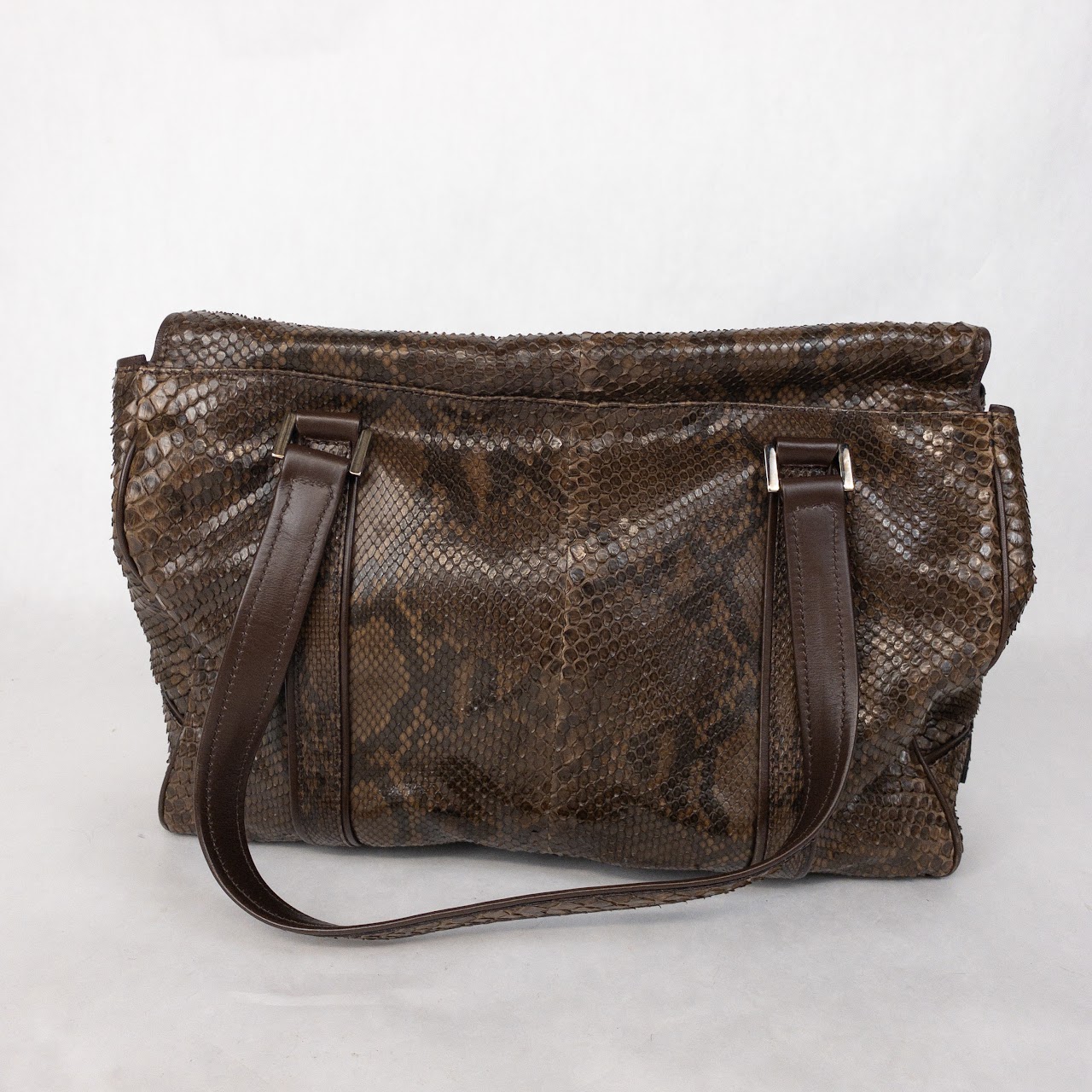 Lambertson Truex Snakeskin Handbag