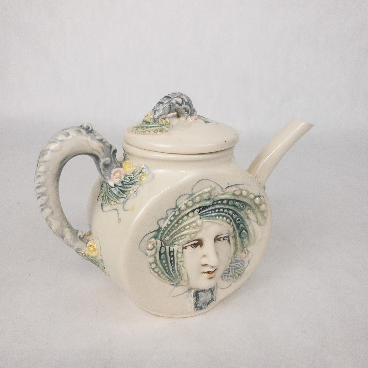 David Keyes for Tacoma Pottery Signed Tea Pot