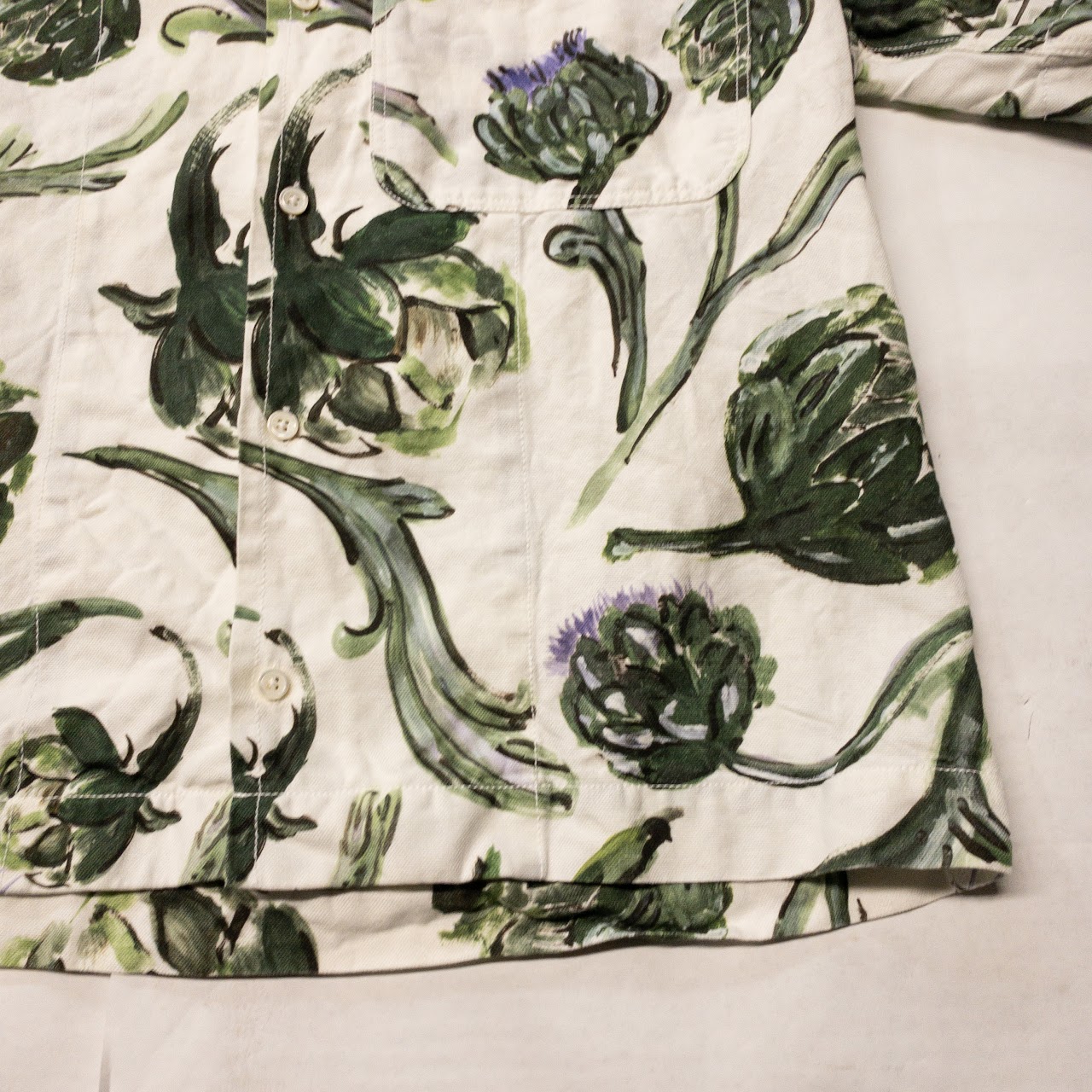 Jacquemus Le Coup De  Artichoke Shirt