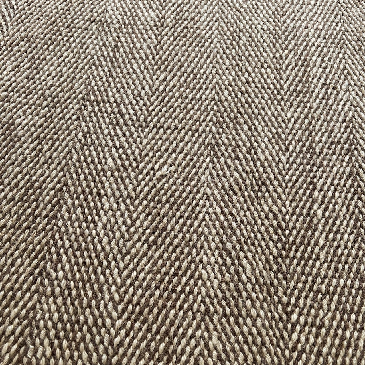 Wool Herringbone Area Rug