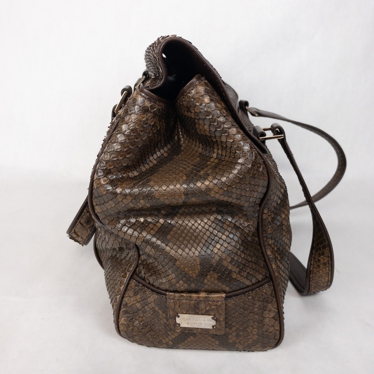 Lambertson Truex Snakeskin Handbag