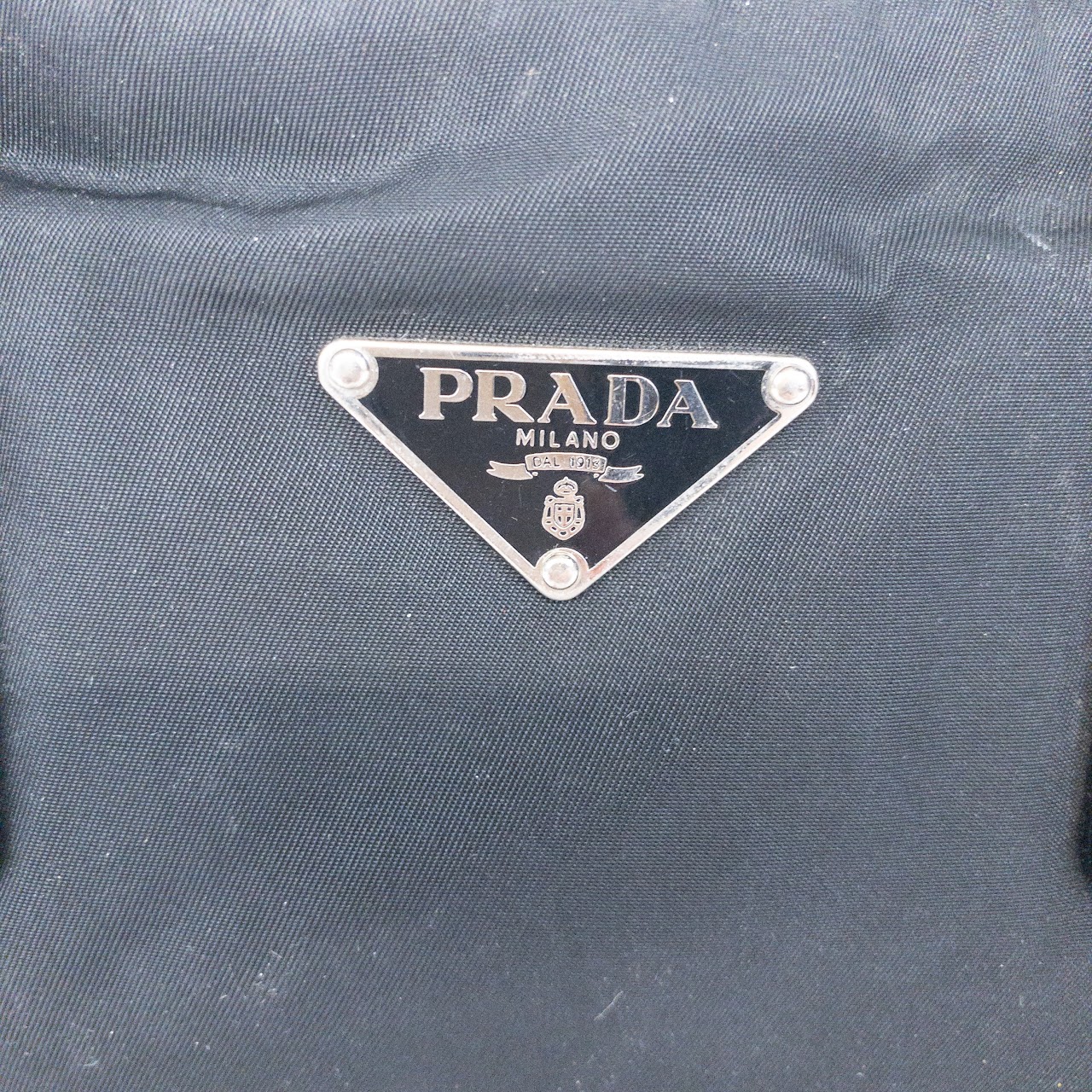 Prada Black Nylon Handbag