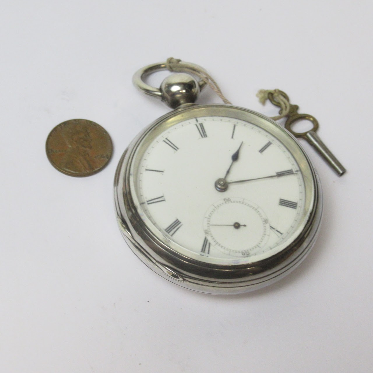 Coin Silver Home Watch Co. (American Waltham) Pocket Watch