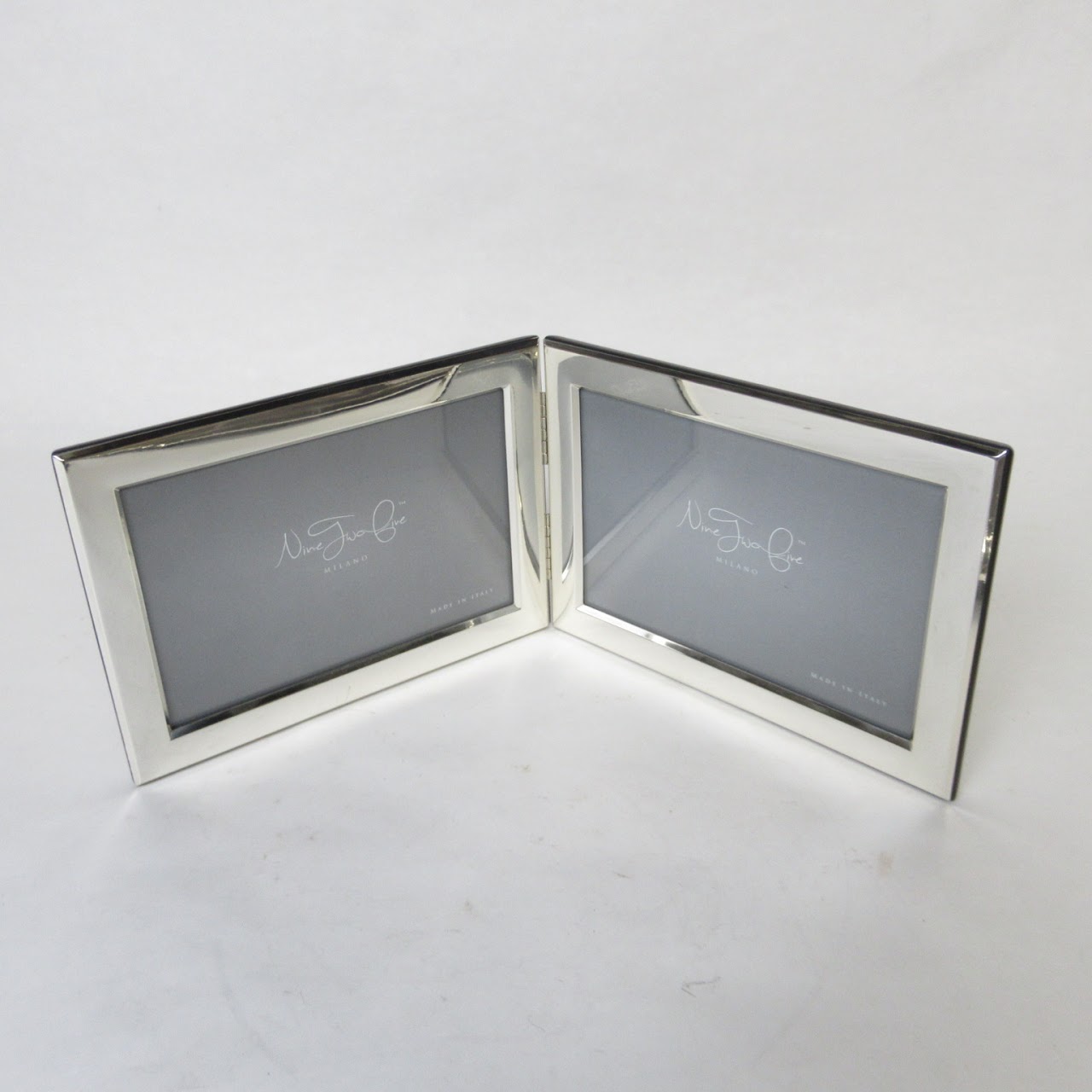 Sterling Silver Nine Two Five Bi-Fold Photo Frame