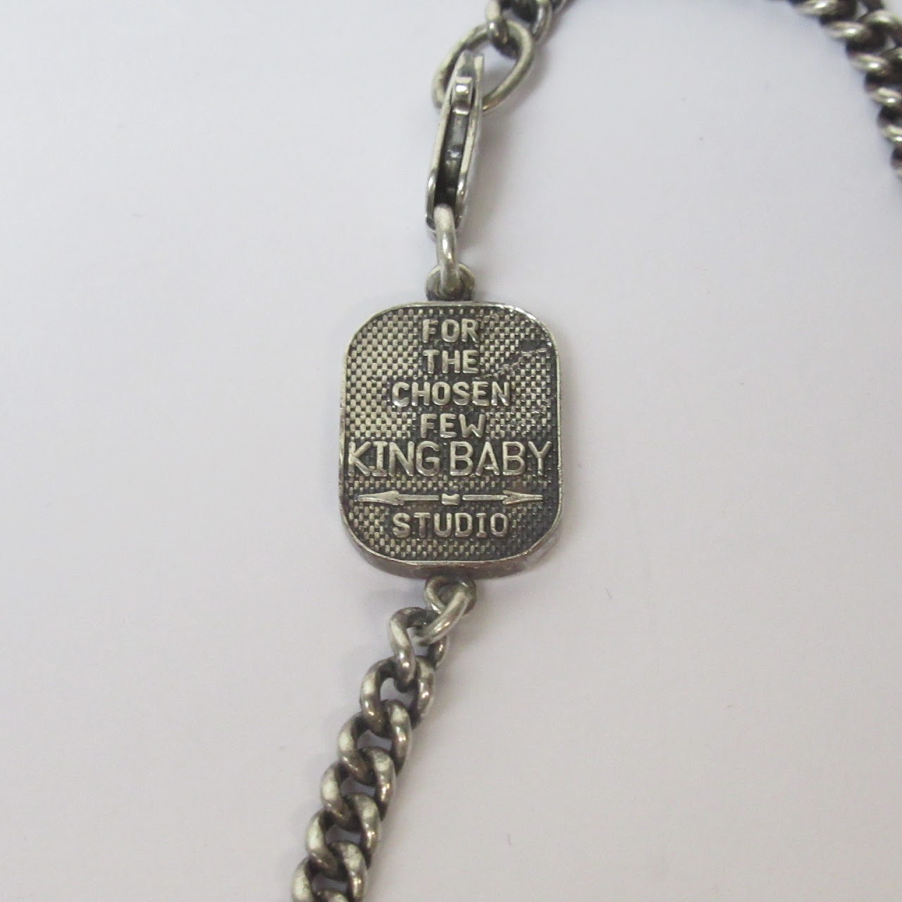 Sterling Silver King Baby Studio Necklace