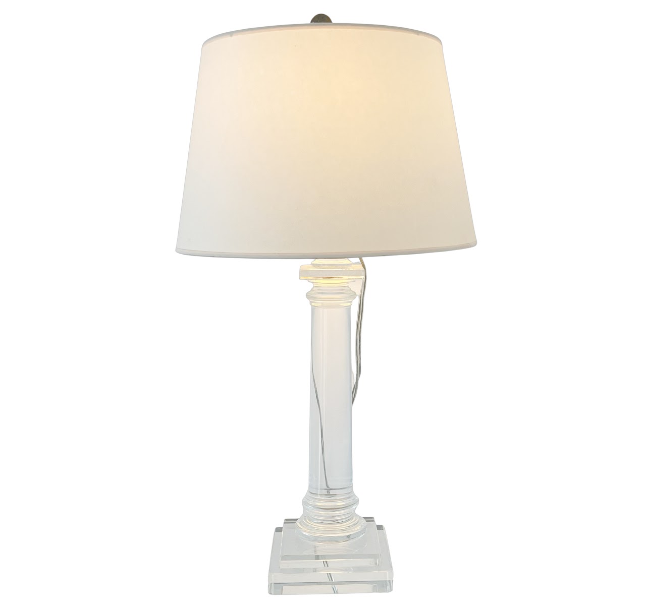 Visual Comfort Crystal Table Lamp