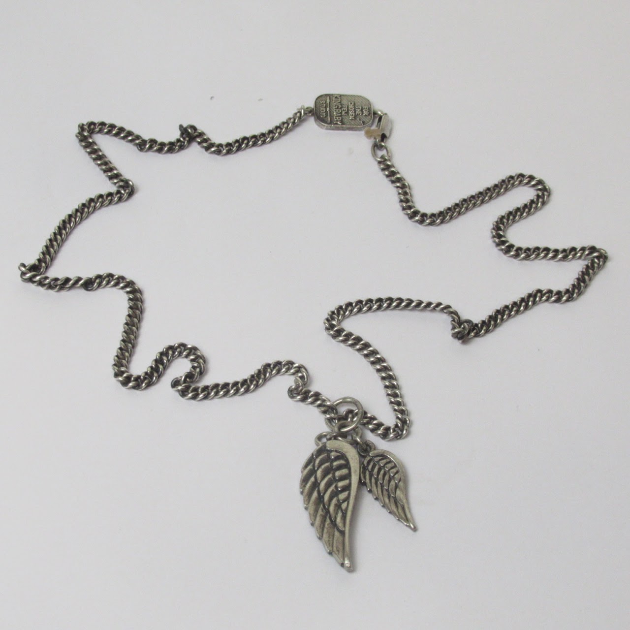 Sterling Silver King Baby Studio Necklace