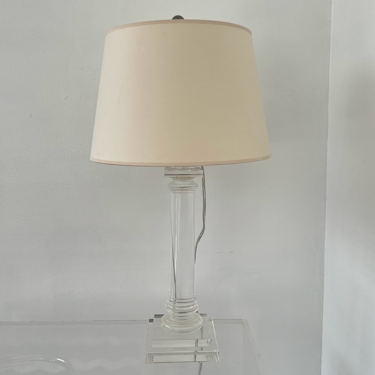 Visual Comfort Crystal Table Lamp