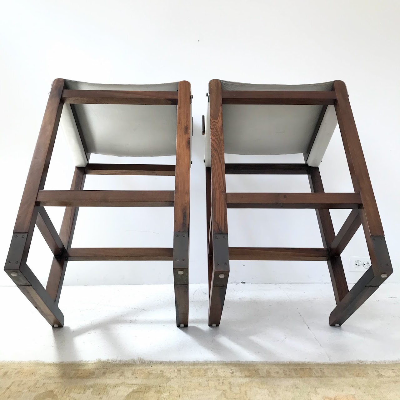 Contemporary Counter Stool Pair