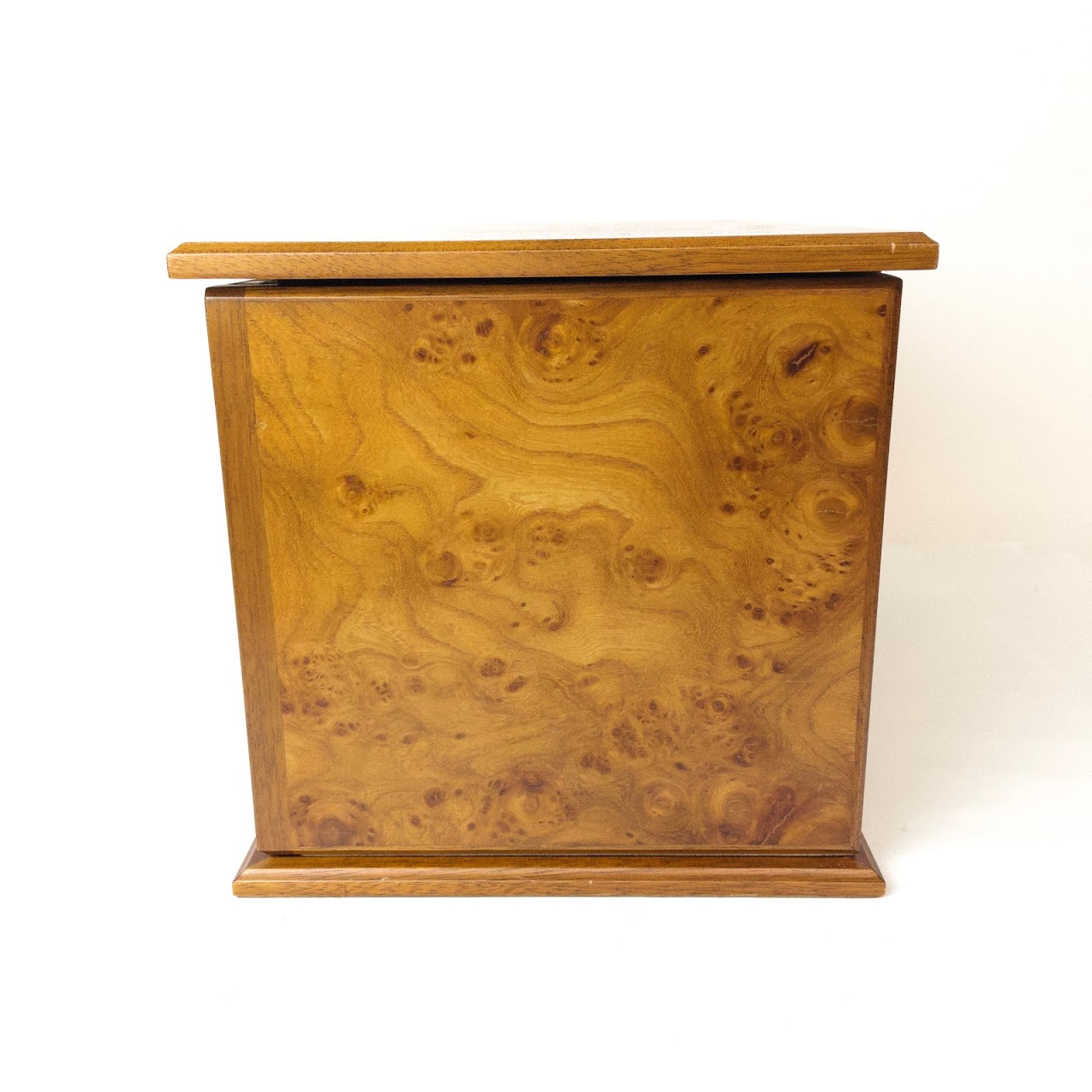 Burl Wood Jewelry Box